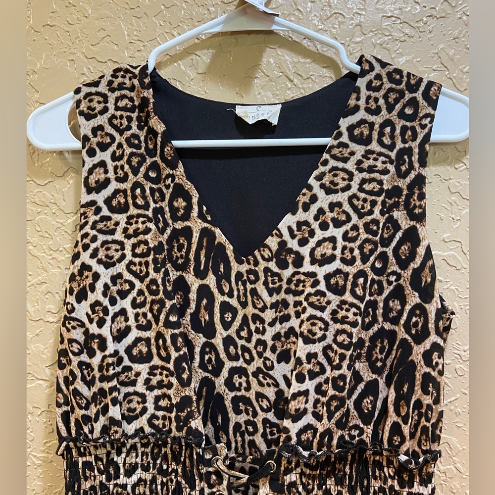 Ember Leopard Print Blouse - Picture 2 of 9